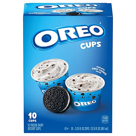 Oreo Ice Cream Cups - 10-3.25FZ