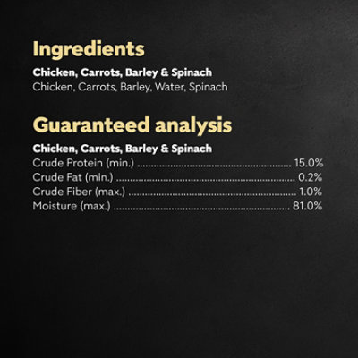 Cesar Simply Crafted Chicken Carrots Barley And Spinach Topper Adult Wet Dog Food - 1.3 Oz - Image 4