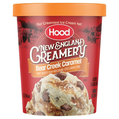 Hood New England Creamery Bear Creek Caramel Ice Cream - 1 Quart - Image 3