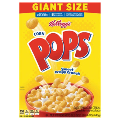 Kellogg's Corn Pops Original 8 Vitamins and Minerals Breakfast Cereal - 22.6 Oz - Image 4