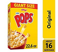 Kellogg's Corn Pops 8 Vitamins and Minerals Original Breakfast Cereal - 22.6 Oz