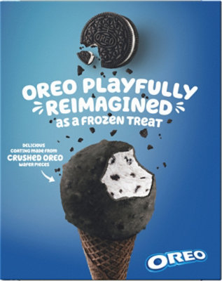 OREO Frozen Dairy Dessert Cones - 4 Count - Image 6