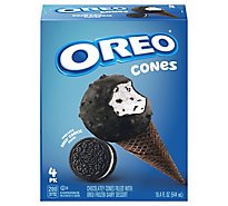 Oreo Balltop Ice Cream Cones - 4-4.6 FZ