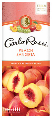 Carlo Rossi Peach Sangria 3l - 3 LT - Image 2