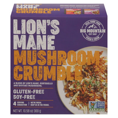 Big Mountain Foods Crumble Mushroom Lions Mane - 12 OZ - Image 3