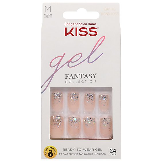 Kiss P Ks Gel Nails I Feel You - 1 EA