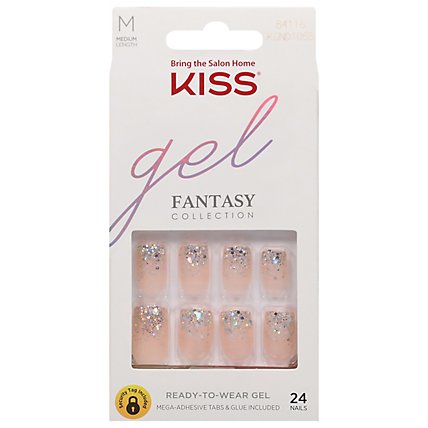 Kiss P Ks Gel Nails I Feel You - 1 EA - Image 1