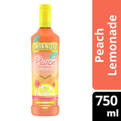 Smirnoff Vodka Infused With Natural Flavors Peach Lemonade - 750 Ml - Image 1