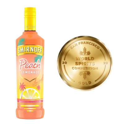 Smirnoff Vodka Infused With Natural Flavors Peach Lemonade - 750 Ml - Image 3