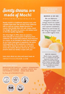 Sweety Ice Cream Mochi Alphonso Mango - 8.4 OZ - Image 6