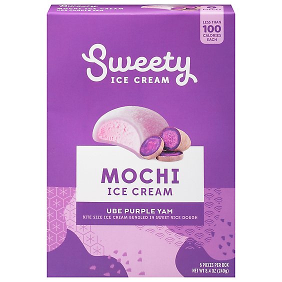 Sweety Ice Cream Mochi Ube - 8.4 OZ
