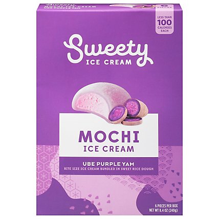 Sweety Ice Cream Mochi Ube - 8.4 OZ - Image 1