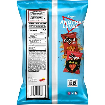Doritos Tortilla Chips Blazin Buffalo & Ranch Flavored 9 1/4 Oz - 9.25 OZ - Image 6