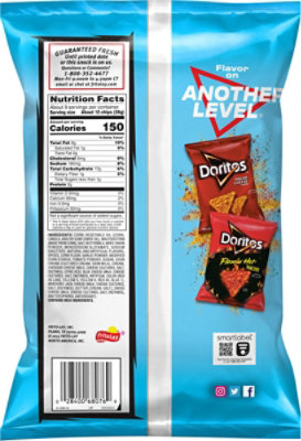 Doritos Tortilla Chips Blazin Buffalo & Ranch Flavored 9 1/4 Oz - 9.25 OZ - Image 6