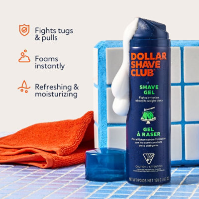 Dollar Shave Club Shave Gel - 6.7 OZ - Image 4