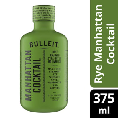 Bulleit Manhattan Cocktail - 375 Ml - Image 1