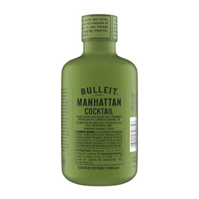 Bulleit Manhattan Cocktail - 375 Ml - Image 2