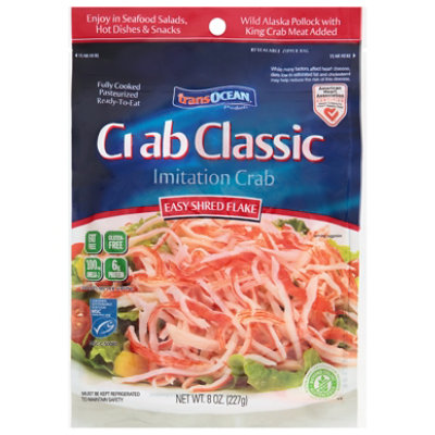 Crab Classic Imitation Crab Easy Shred Flake - 8 OZ - Image 3