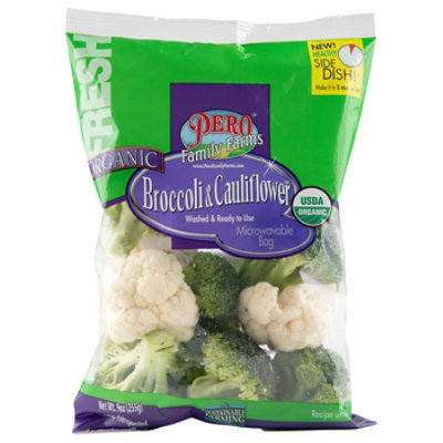 Pero Broccoli & Cauliflower Florets Organic - 9 OZ - Image 3