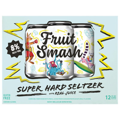 Fruit Smash Super Hard Seltzer In Cans - 12-12 Fl. Oz. - Image 3