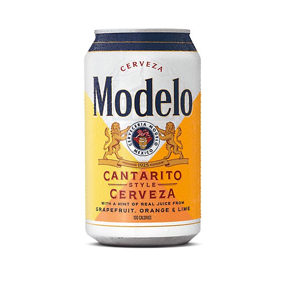 Modelo Cantarito Style Cerveza Mexican Lager Import Beer Can 4.0% ABV - 12 Fl. Oz.