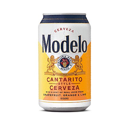 Modelo Cantarito Style Cerveza Mexican Lager Import Beer Can 4.0% ABV - 12 Fl. Oz. - Image 1