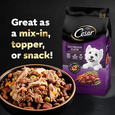 Cesar Simply Crafted Beef Chicken Purple Potatoes Meal Topper Adult Wet Dog Food - 1.3 Oz - Image 2