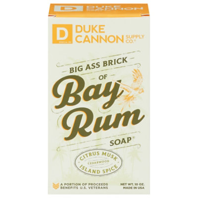 Duke Cannon Big Ass Brick Soap Bay Rum - 10OZ - Image 3