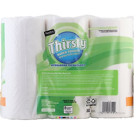 Signature Select Paper Towel Thirsty Strong Vari-a Size - 6 RL - Image 4
