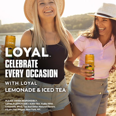 Loyal Nine Lemonade + Iced Tea Cocktail - 4-12 Fl.Oz. - Image 1