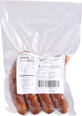 Ulis Famous Smoked Jalapeno Cheddar Sausage - 16 OZ - Image 6