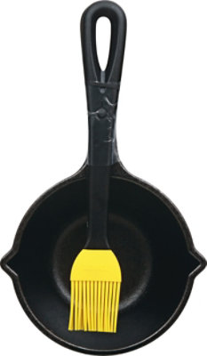 Lodge Cast Iron Melting Pot And Silicone Brush - EA - Image 2