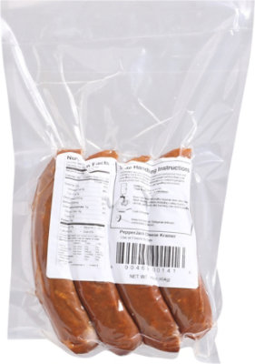 Ulis Famous Smoked Pepper Jack Cheese Krainer Sausge - 16 OZ - Image 6