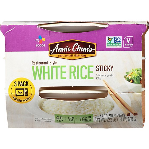 Sticky White Rice/unit 3pk - 22.2 OZ