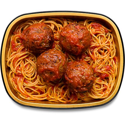Ready Meals Spaghetti & Meatballs Family Meal - EA - Image 1