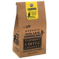 Vermont Coffee Company Organic Cuatro Coffee - 16 Oz - Image 1