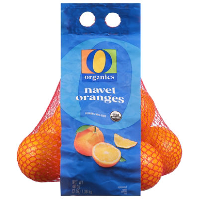 O Organics Navel Oranges In Bag - 3 Lb