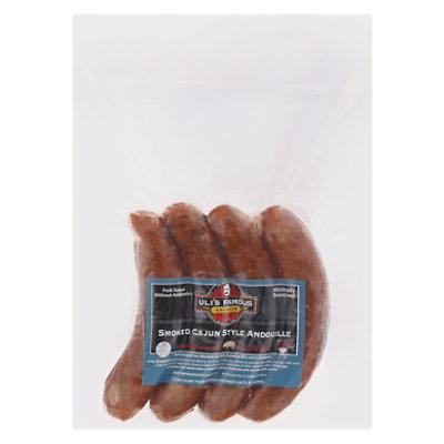 Ulis Famous Smoked Cajun Andouille - 16 OZ - Image 3