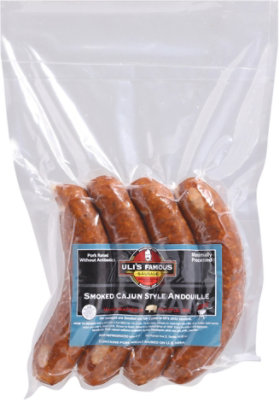 Ulis Famous Smoked Cajun Andouille - 16 OZ - Image 2