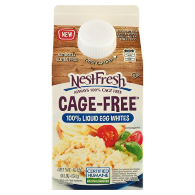 Nestfresh Cage Free Hfac 100% Liquid Egg Whites 16 Oz - 16 OZ - Image 3