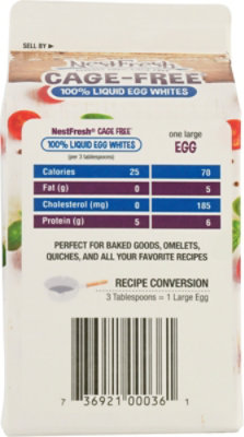 Nestfresh Cage Free Hfac 100% Liquid Egg Whites 16 Oz - 16 OZ - Image 6