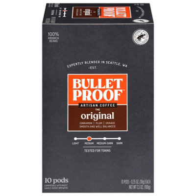 Bulletproof Original Coffee Pods - 10 Count - Image 1