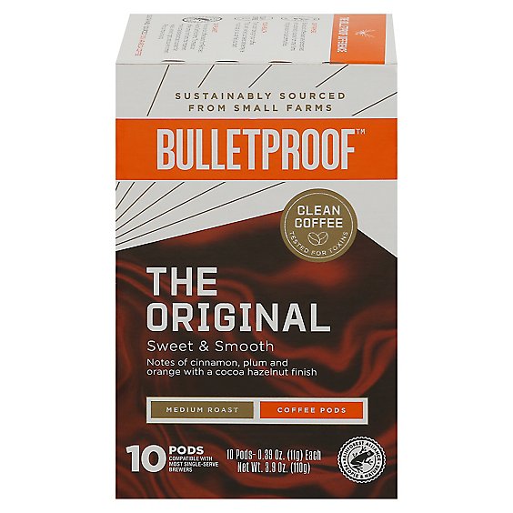 Bulletproof Original Coffee Pods - 10 Count