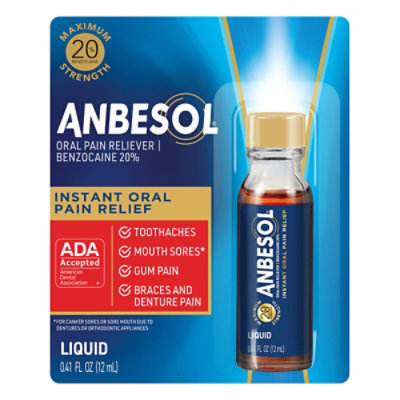 Anbesol Liquid Valu Pack Max Strength - .41 OZ - Image 1