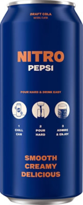 Pepsi Nitro Draft Cola Can - 13.65 Fl Oz - Image 5