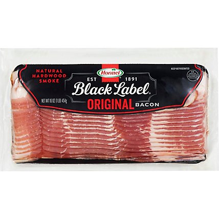 Hormel Black Label Bacon Original - 16 OZ - Image 1