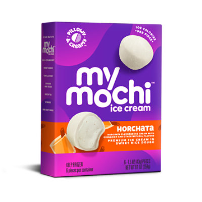 My Mochi Horchata Flavored Ice Cream In Sweet Rice Dough - 6 Count