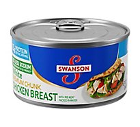 Swanson Premium White Chunk Chicken Breast With Rib Meat In Water - 12.5 OZ
