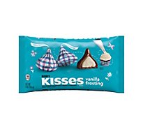 Hershey's Kisses Easter Milk Chocolate and Vanilla Frosting Flavored Creme Candy Bag - 9 Oz