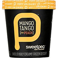 Sweet Pea Ice Cream Mango Peach - 16 OZ - Image 2